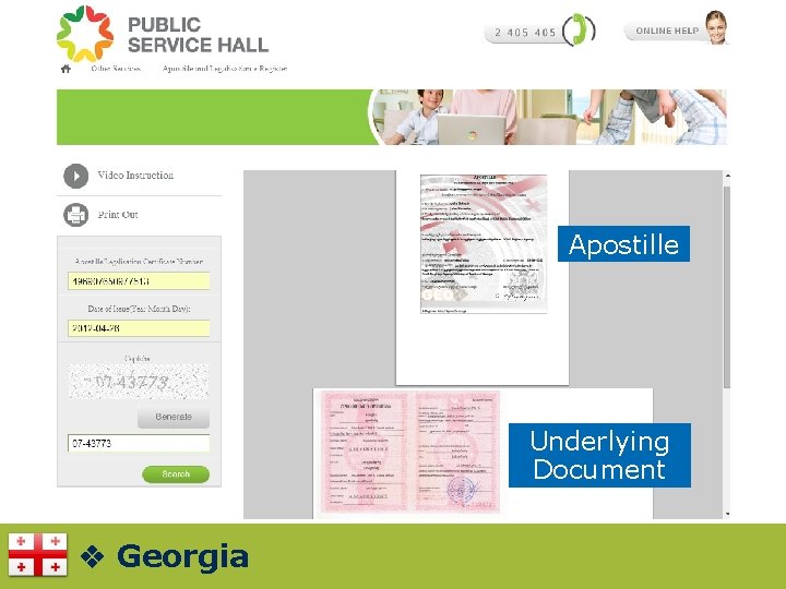 Apostille Underlying Document Georgia Apostille Underlying Document Georgia