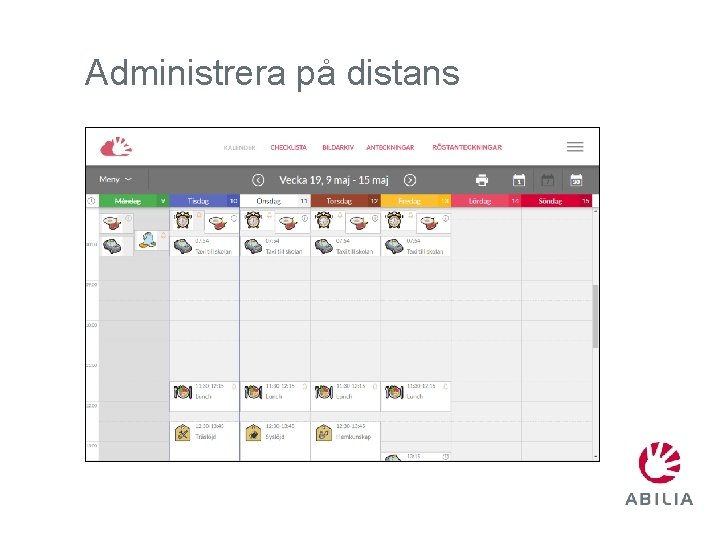 Administrera på distans 