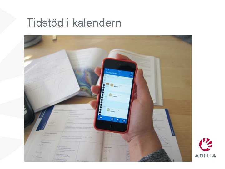 Tidstöd i kalendern 