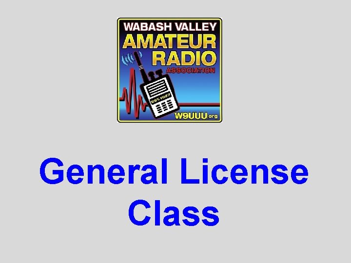 General License Class 