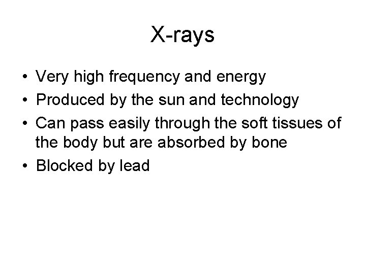X Rays Waves CHAPTER 17 ELECTROMAGNETIC WAVES 17 1 Electromagnetic waves