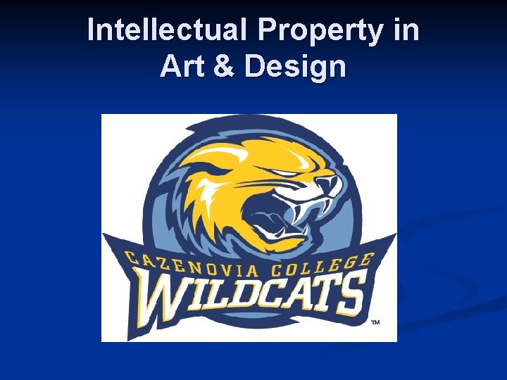 Intellectual Property in Art & Design 
