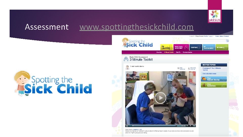Assessment www. spottingthesickchild. com 