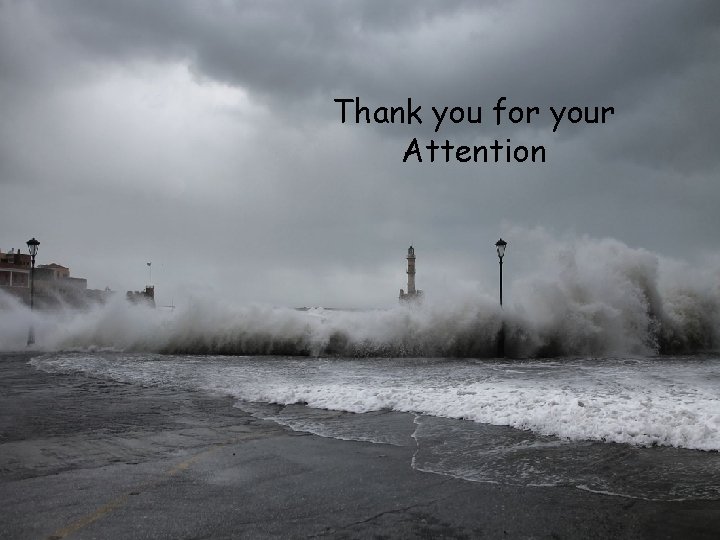 Thank you for your Attention 