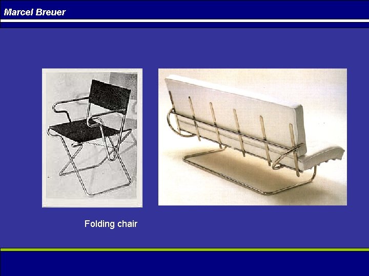 Marcel Breuer Folding chair 