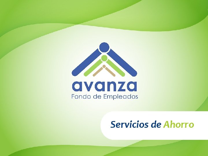 Servicios de Ahorro 