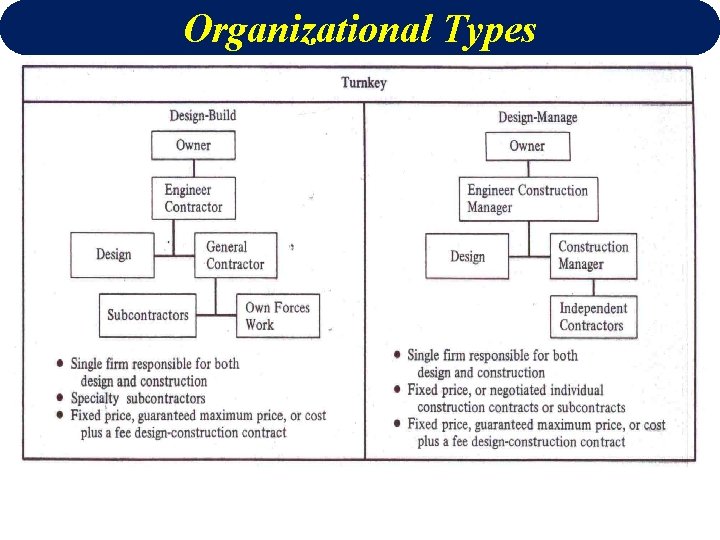 Organizational Types 