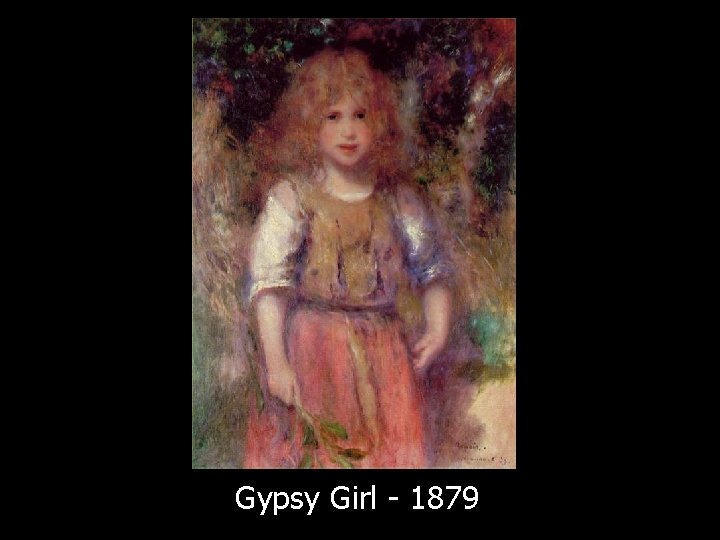 Gypsy Girl - 1879 