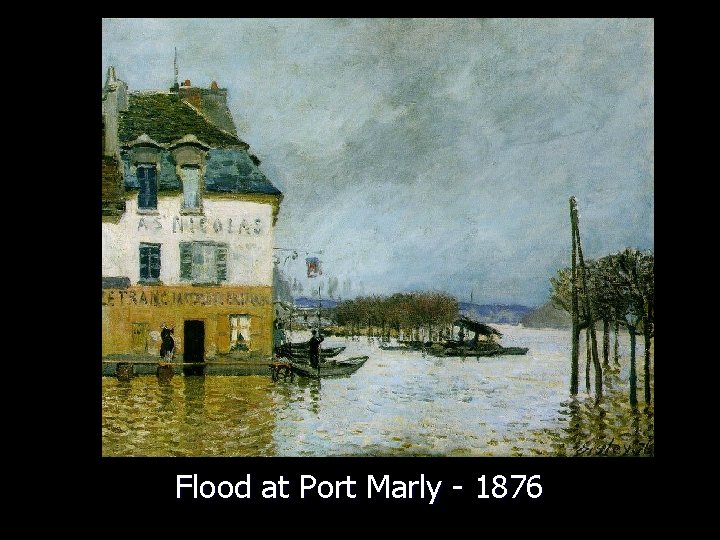 Flood at Port Marly - 1876 