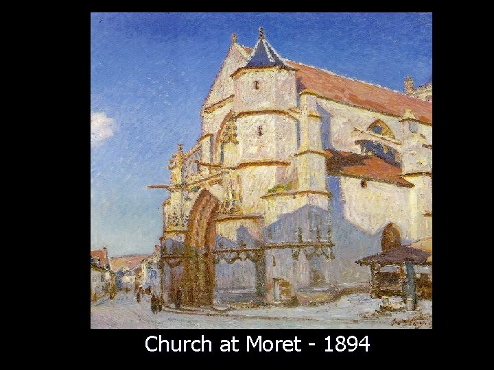 Church at Moret - 1894 