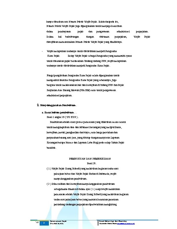 Modul 4 Hak Dan Kewajiban Wajib Pajak A