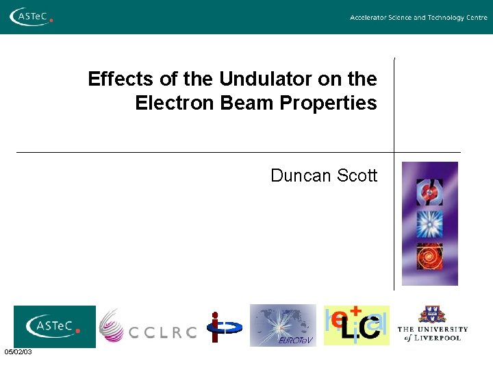 Effects of the Undulator on the Electron Beam