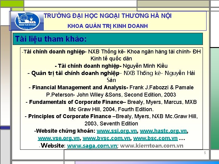 TRƯỜNG ĐẠI HỌC NGOẠI THƯƠNG HÀ NỘI KHOA QUẢN TRỊ KINH DOANH Tài liệu