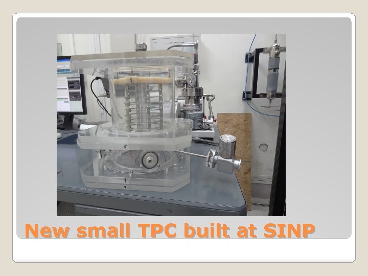 New small TPC built at SINP 