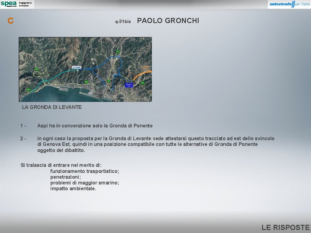 C q-31 bis PAOLO GRONCHI LA GRONDA DI LEVANTE 1 - Aspi ha in