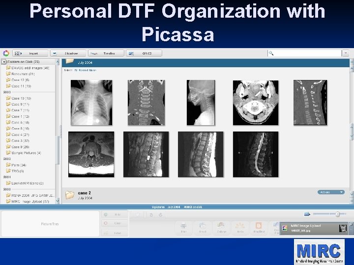 Personal DTF Organization with Picassa 