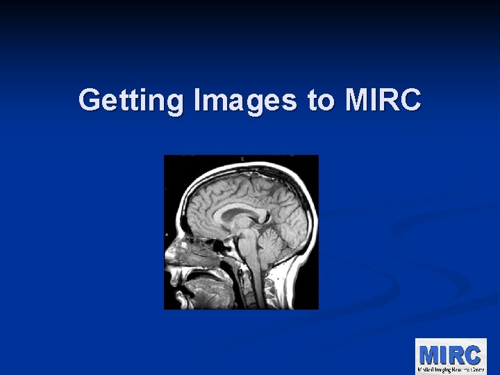 Getting Images to MIRC 