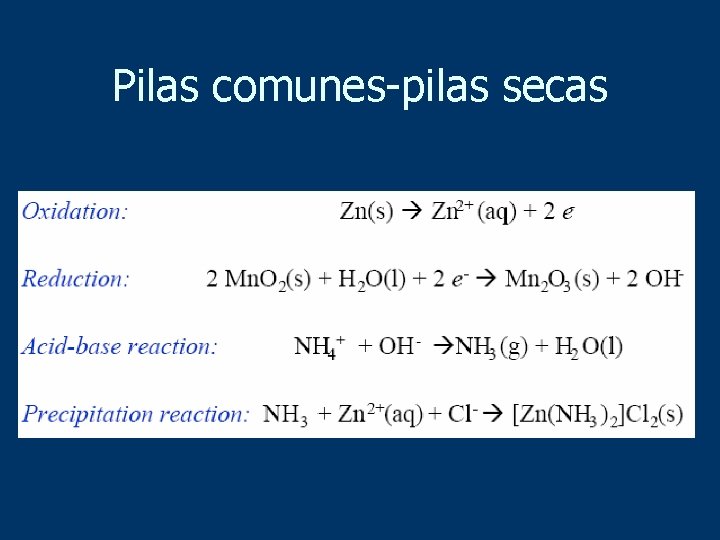 Pilas comunes-pilas secas Pilas comunes-pilas secas