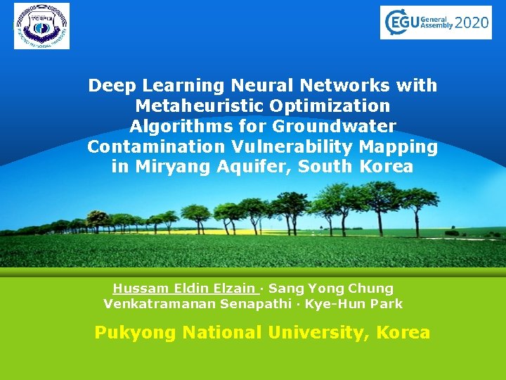 LOGO Deep Learning Neural Networks with Metaheuristic Optimization Algorithms for Groundwater Contamination Vulnerability Mapping