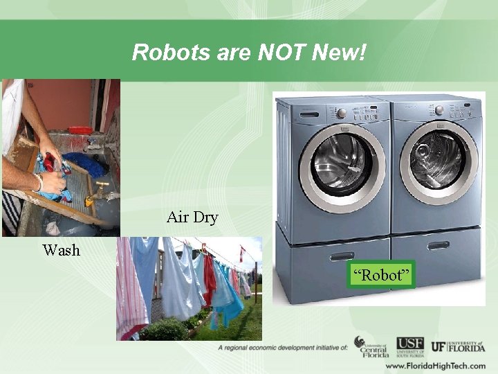 Robots are NOT New! Air Dry Wash “Robot” 