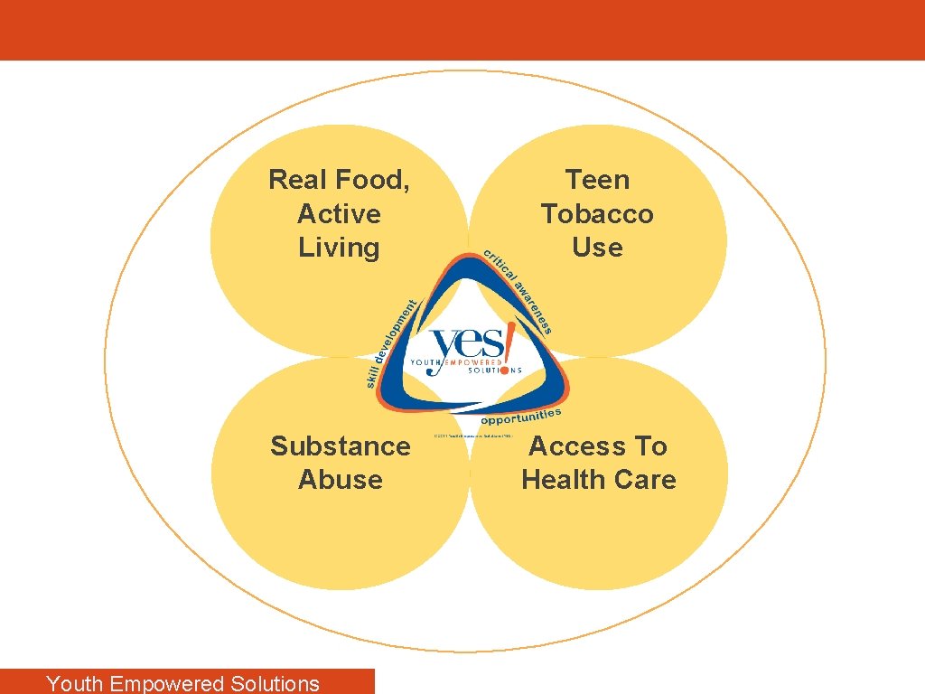 Real Food, Active Living Teen Tobacco Use Substance Abuse Access To Health Care Youth