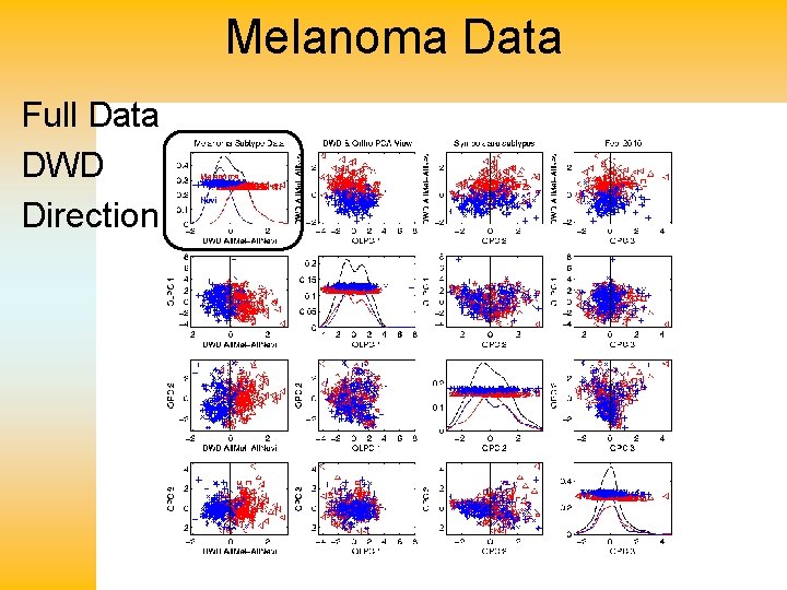 Melanoma Data Full Data DWD Direction 