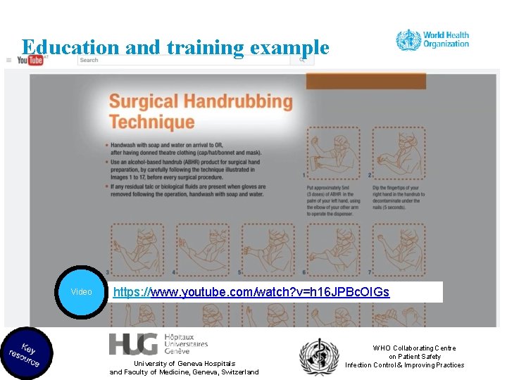 Education and training example Video https: //www. youtube. com/watch? v=h 16 JPBc. OIGs University