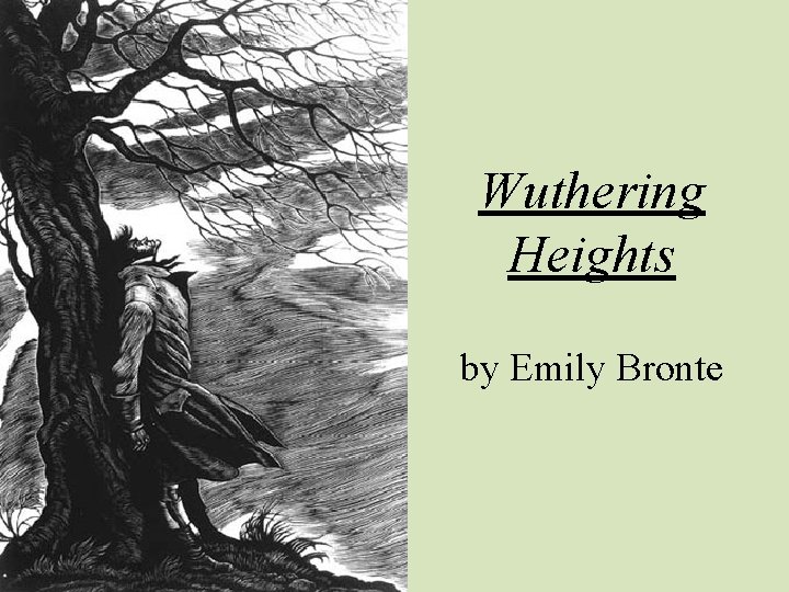 Wuthering Heights by Emily Bronte 