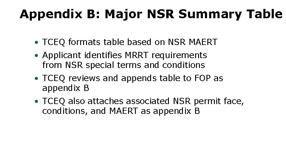 How NSR and Title V Permitting Interact Louis