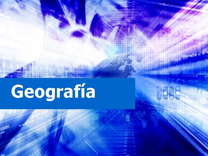 Geografía 