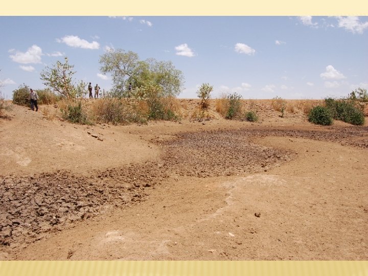 THE NATURAL ENVIRONMENT � � Most fragile ecosystem in Africa Hot, dry climate �