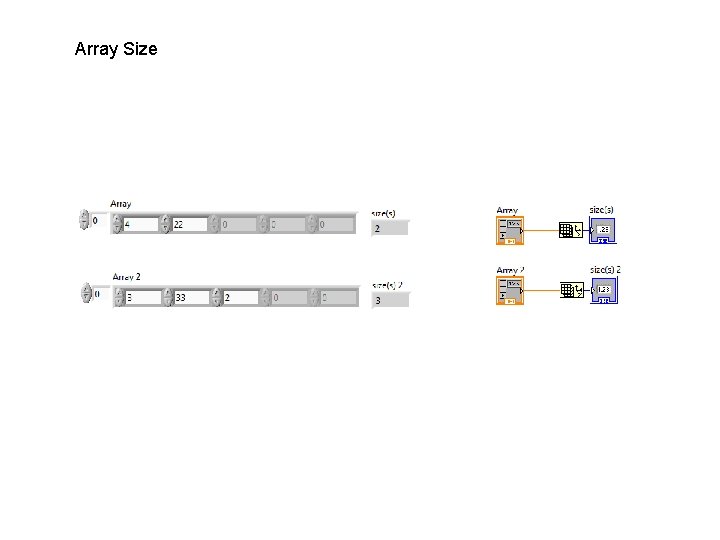 Array Size 