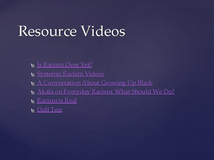 Resource Videos Is Racism Over Yet? Systemic Racism Videos A Conversation About Growing Up