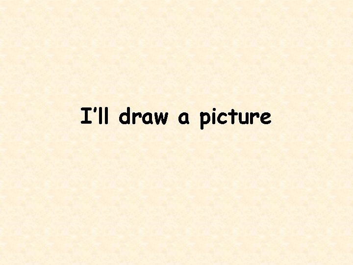 I’ll draw a picture 