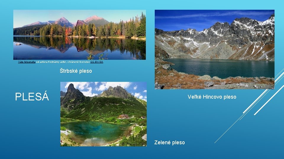 Táto fotografia od autora Neznámy autor, chránené licenciou CC BY-SA Štrbské pleso PLESÁ Veľké