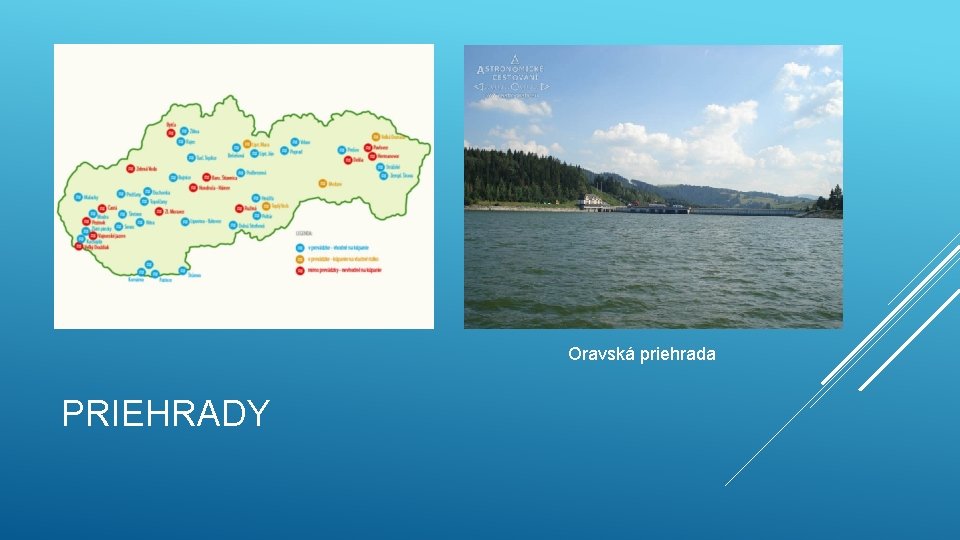 Oravská priehrada PRIEHRADY 