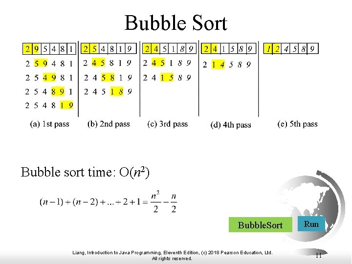 Chapter 23 Sorting Liang Introduction to Java Programming