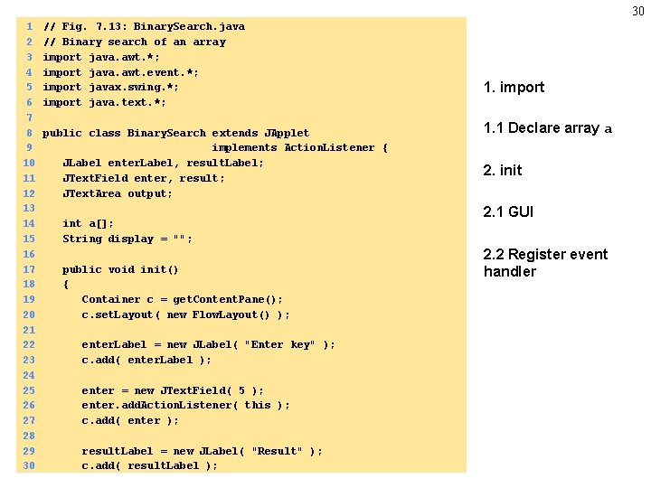 30 1 2 3 4 5 6 7 8 9 10 11 12 13