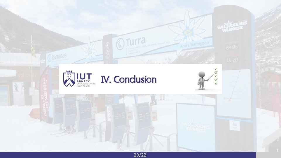 IV. Conclusion 20/22 