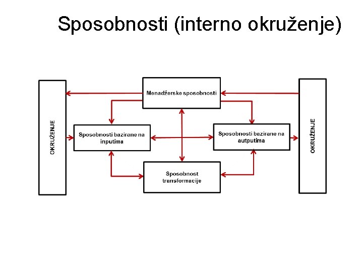 Sposobnosti (interno okruženje) 