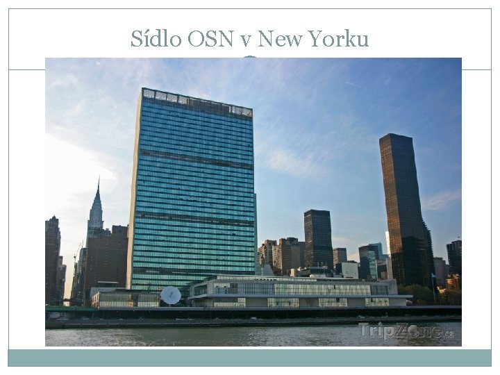 Sídlo OSN v New Yorku 