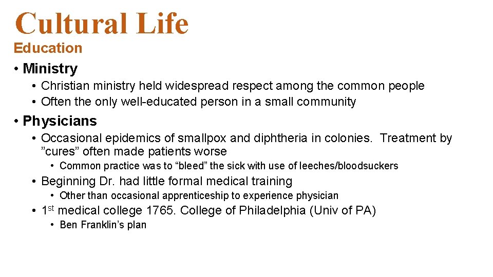 Cultural Life Education • Ministry • Christian ministry held widespread respect among the common Cultural Life Education • Ministry • Christian ministry held widespread respect among the common