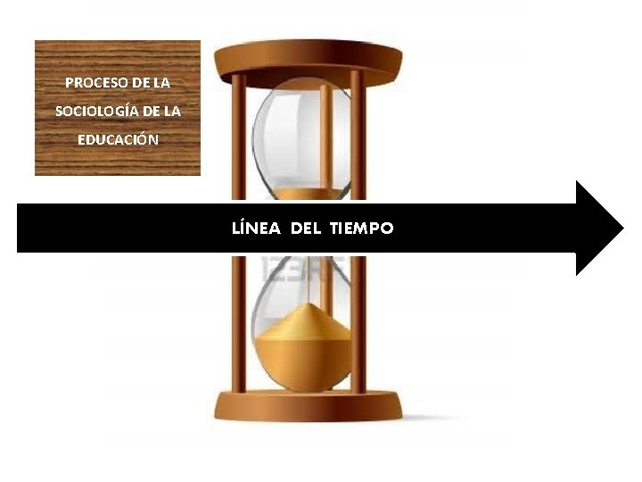 PROCESO DE LA SOCIOLOGA DE LA EDUCACIN LNEA