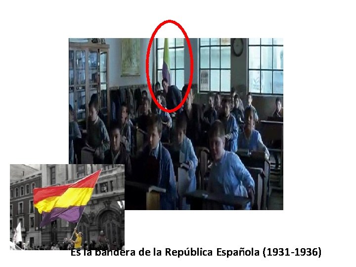 Es la bandera de la República Española (1931 -1936) 