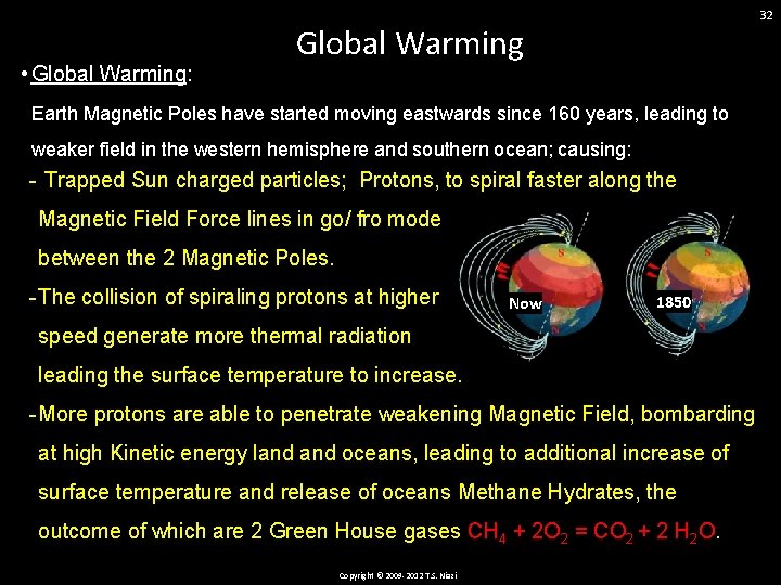  • Global Warming: 32 Global Warming Earth Magnetic Poles have started moving eastwards