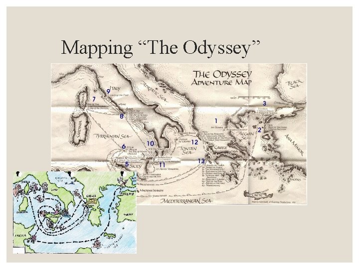 Mapping “The Odyssey” 