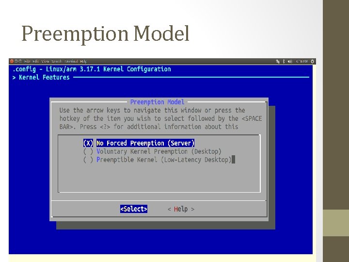 Preemption Model 