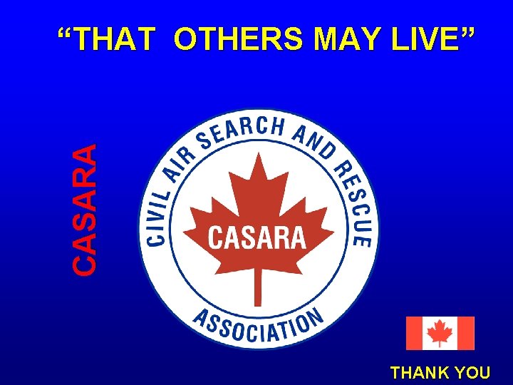 CAS ARA “THAT OTHERS MAY LIVE” THANK YOU 