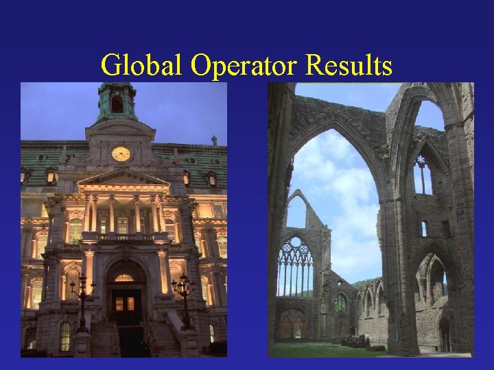 Global Operator Results 