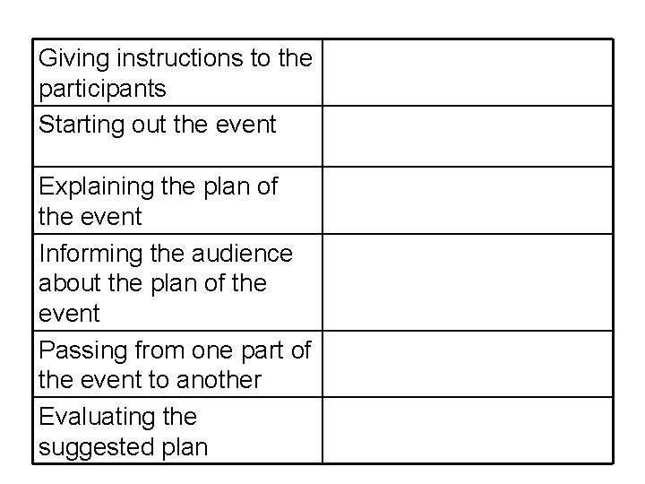 Instructions Events Cambridge English for Academics May 22 nd 2013